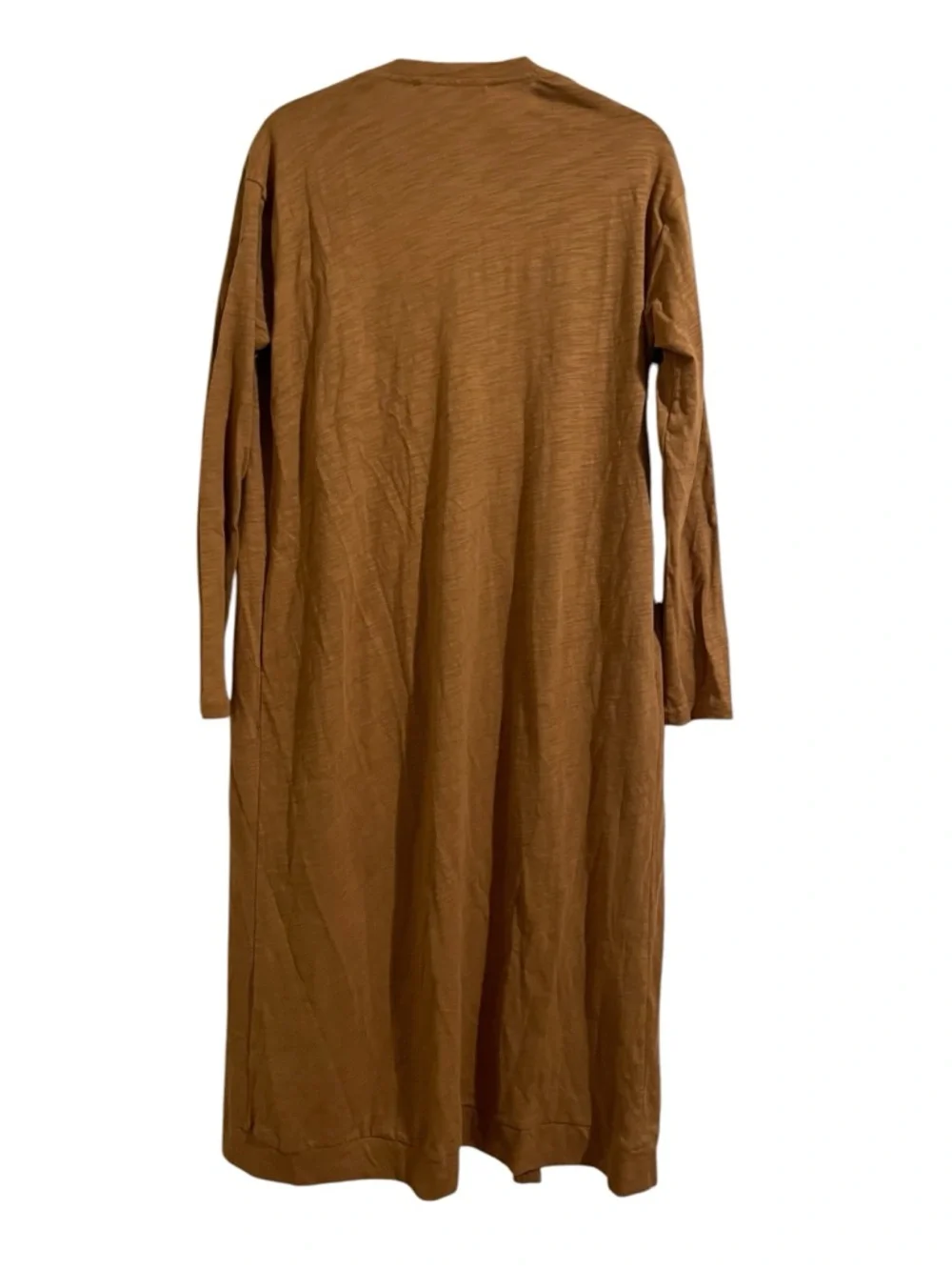 Three Bird Nest Brown Two-Piece Lounge Set Cotton Robe Jumpsuit NWT Size Small